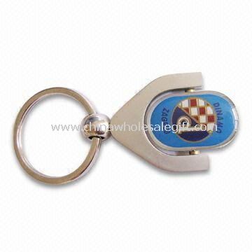 Souvenir Metal Keychain Made of Zinc-alloy