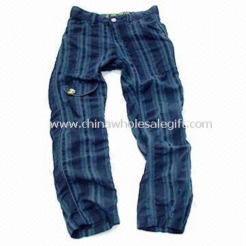 Stripe Twill Boys Pant