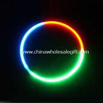 Glow Necklace Used as Bracelet