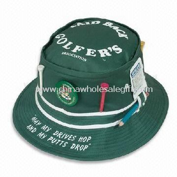 Fisherman/Bucket Hat with Metal Zipper