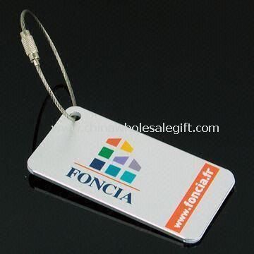 Bag Luggage Tag in Durable Design Made of Metal