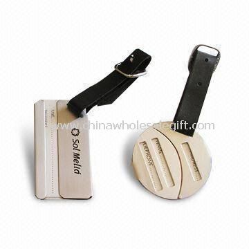Luggage Tags with Novelty Style Made of Metal