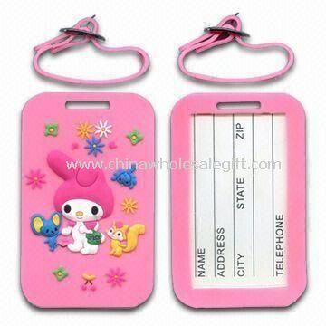 Soft PVC Luggage Tag
