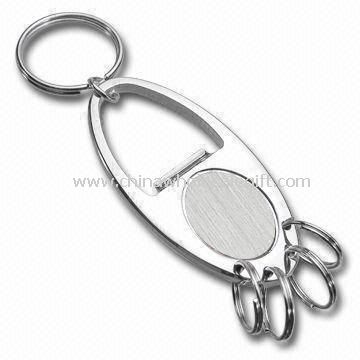Bottle Opener Keychain Made of Stainless Steel