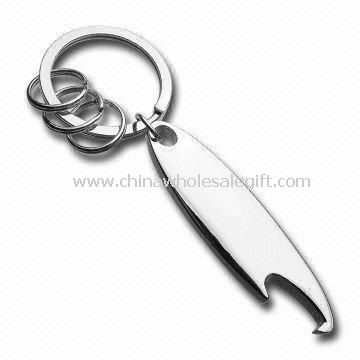 Bottle Opener Keychain Made of Zinc Alloy