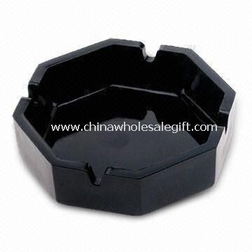 Black Glass Ashtray