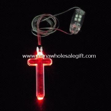Cross-shaped Flashing Necklace