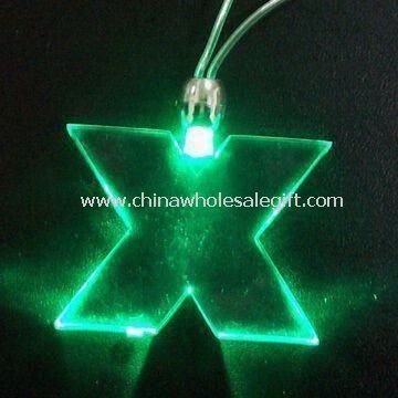Flashing Necklace Comes in Red/Yellow/Blue/Green LED Lights
