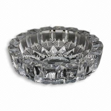 Round-shaped Glass Ashtray