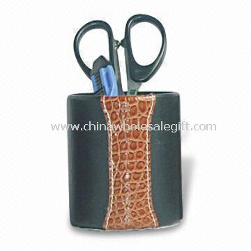 Pen Holder Made of Imitation Leather