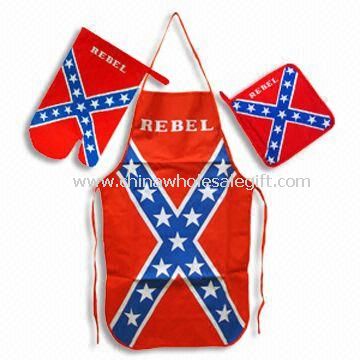 Cotton Printed Cooking Apron for Kitchen