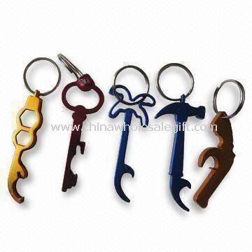 Aluminum Bottle Opener Keychains