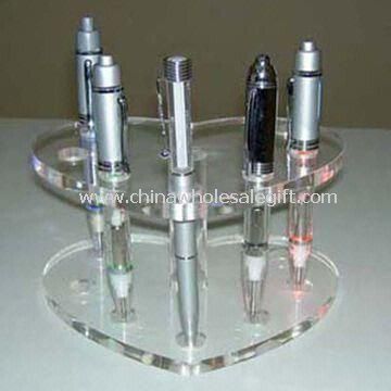 Pen Holder Made of Transparent Acrylic