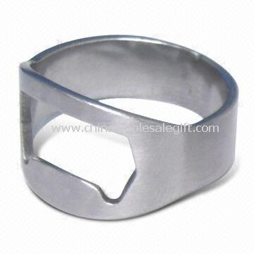 Ring-shaped Bottle Opener Made of Stainless Steel
