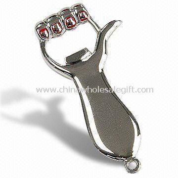 Stainless Steel Bottle Opener with Silkscreen/Laser/Embossed Logo