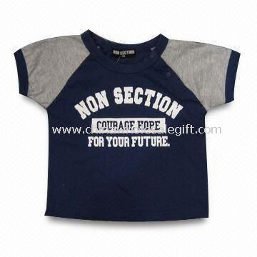 Childrens Cotton T-shirt with Printing