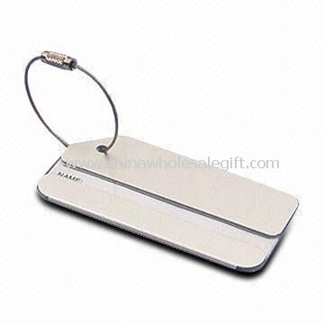 Aluminum Luggage Tag Suitable for Promotional Gifts and Souvenir Purposes