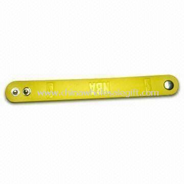 Promotional Rubber Wristband with Metal Buckle
