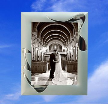 Siliver Plated Aluminum Alloy Photo Frame