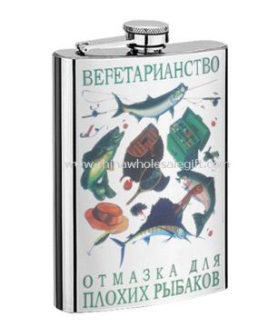 8OZ S/S Hip Flask