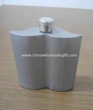 Moustache Hip Flask