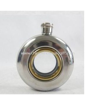 Round Shape Hip Flask