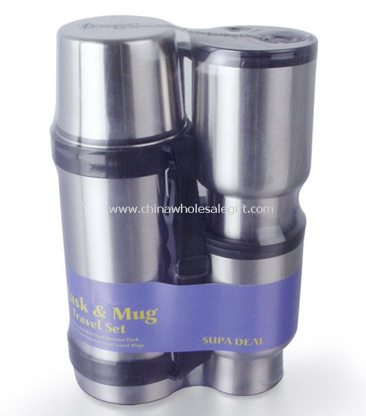 High Grade Flask & Mug Gift Set