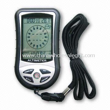 Digital Compass with Altimeter, Barometer, and Forecast