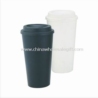 16OZ Double wall Plastic Travel Mug