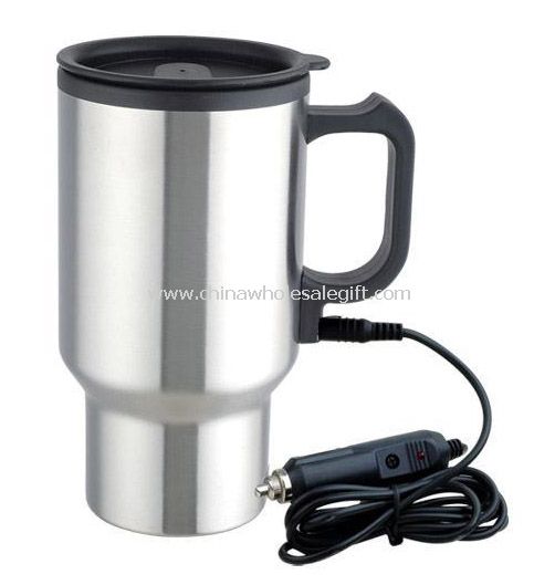 Electronic Outside Stainless Steel Travel Mug
