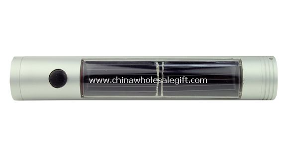 5 LED aluminum solar torch