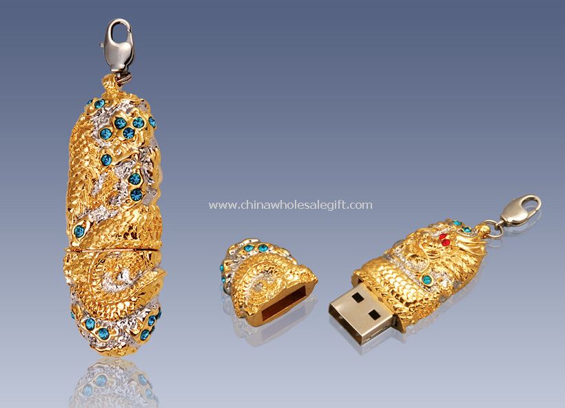 Metal jewelry usb disk