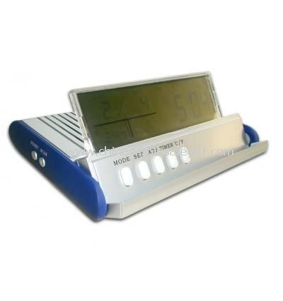 Desktop calendar with FM radio