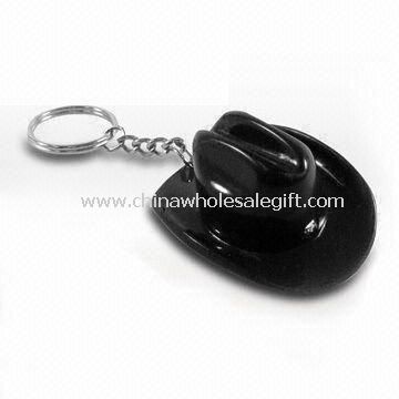 LED Keychain in Cowboy Hat Design
