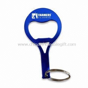 Silk-screen Printing Aluminum Alloy Key Chain