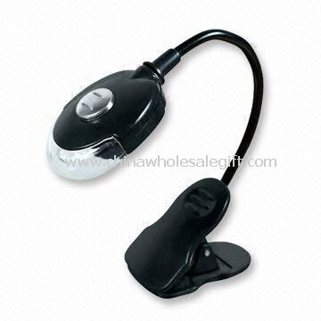 Clip Lamp with Flexible Neck Made of ABS