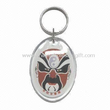 Plastic Photo Frame Keychain