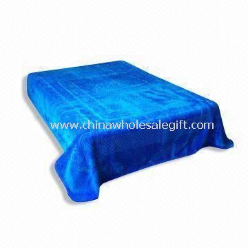 Compressed/Embossed Mink Blanket with Soft Texture