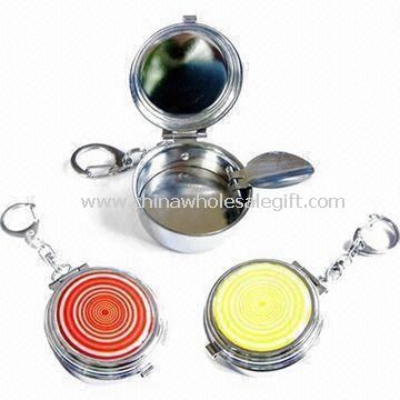 Portable Ashtray Made of Tin