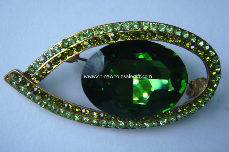 Crystal hair clip