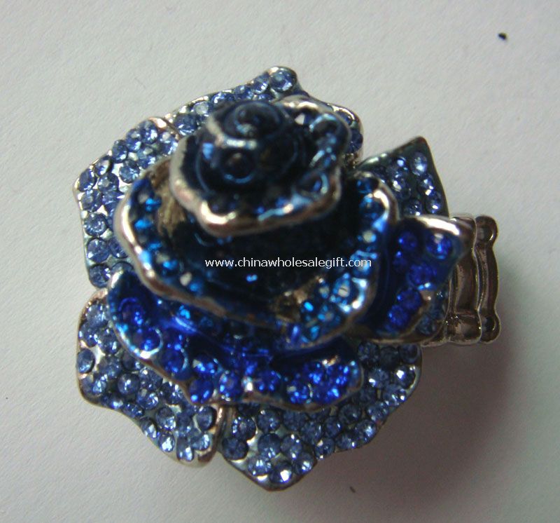 flower hair clip