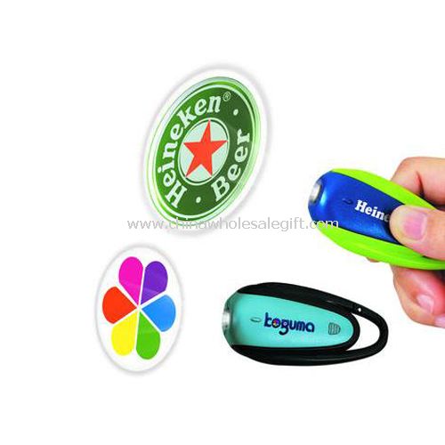 Projection Carabiber Keychain