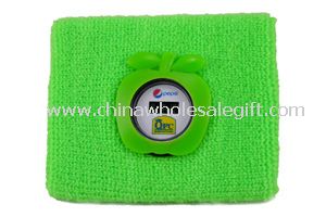 Sports wristband with watch