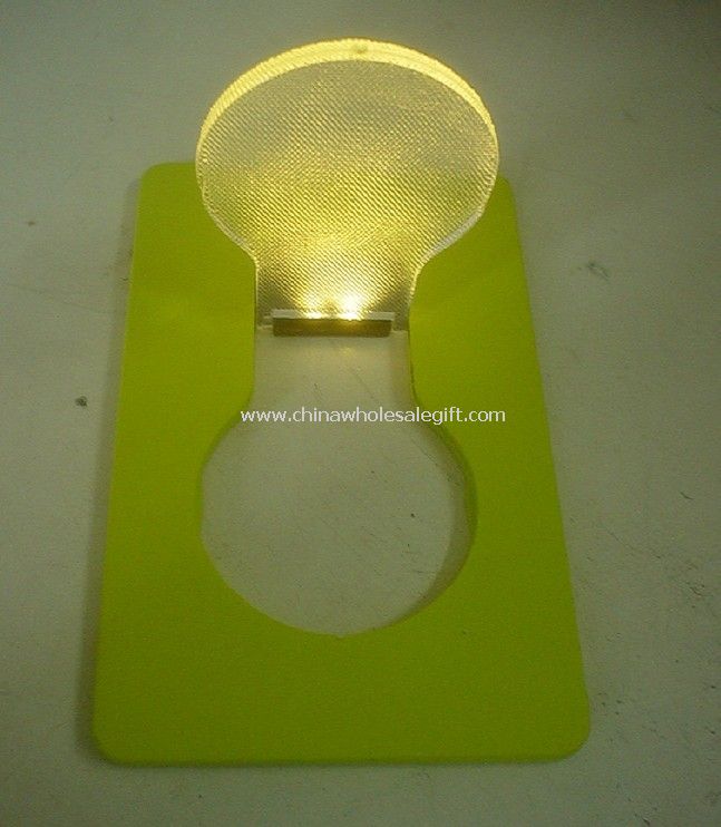 pocket credit card lamp