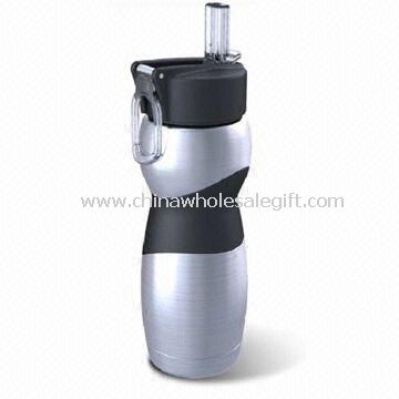Double Wall Stainless Steel Sports Water Bottle with Optional Carabiner
