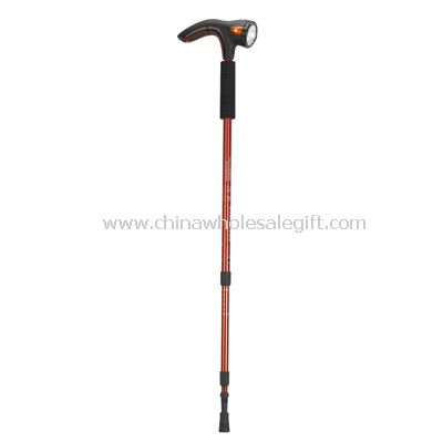Flexible Walking Stick with Flashlight