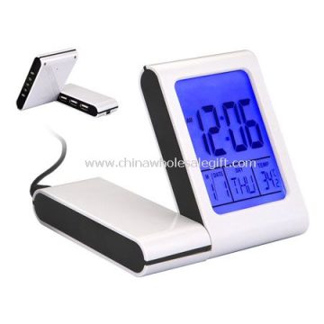 Rotary USB HUB with calendar