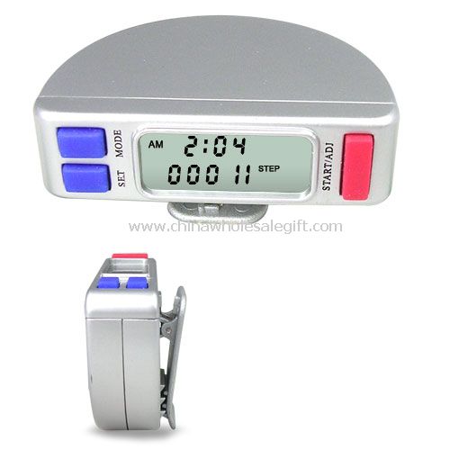 Mutifuction pedometer With belt clip