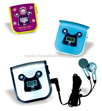Radio pedometer