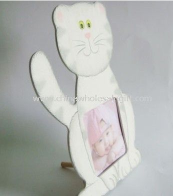 Cat Wooden photo Frame